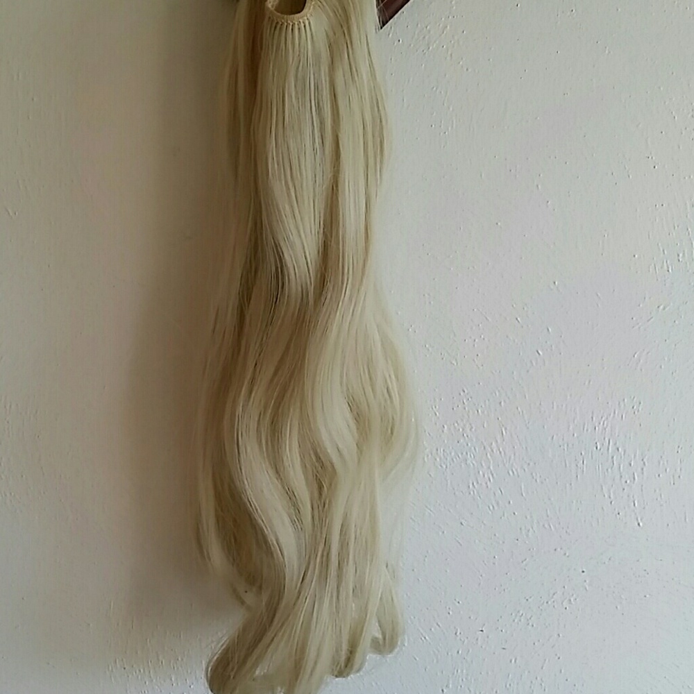 HALO BLOND STRING HAIR EXTENTION